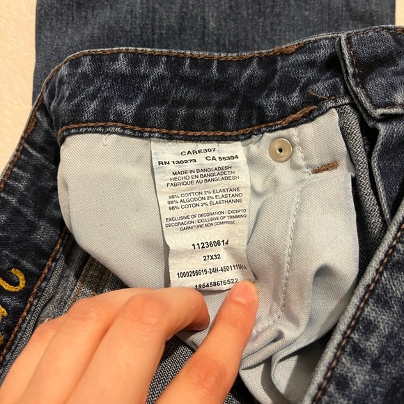 Wrangler Women's Dark Blue Flare Jeans - Picture 7 of 7